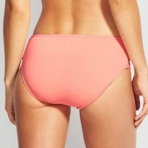 NWT Seafolly Active Multi Strap Hipster in Peach - Picture 3 of 14